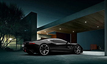 Life Vehicles Night Car House Resources Light Luxury, rich house HD wallpaper