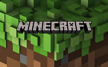 Minecraft Backgrounds, minecraft logo HD wallpaper