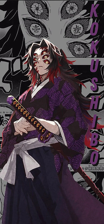 300 Kokushibo ideas, demon slayer kokushibo HD phone wallpaper