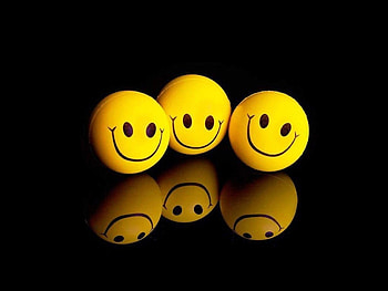 Duvar Kağıtları 3D Masaüstü Arka Plan Resimleri / Funny 3D, smiley ball HD wallpaper