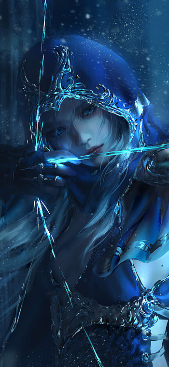 league of legends ashe HD phone wallpaper