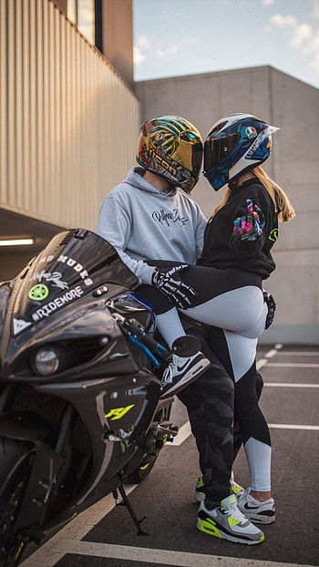 Riders couples, bike rider lovers HD phone wallpaper