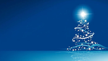 Blue Christmas Tree Slides Backgrounds for Powerpoint Templates, xmas blue color HD wallpaper