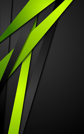 Green Black Backgrounds Design Abstract Geometry Ultra Geometric Mi…, green and black HD phone wallpaper