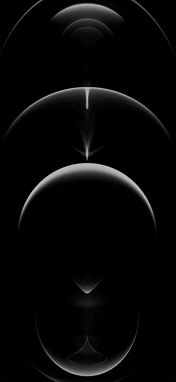 12 Pro, original black HD phone wallpaper