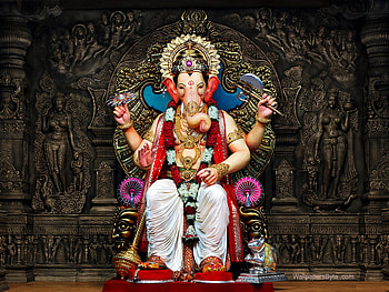 Lalbaugcha Raja Ganapati Ganesh Chaturthi, ganapati HD wallpaper