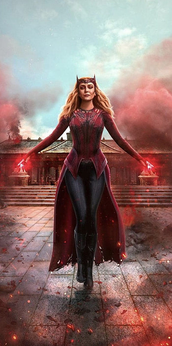 Scarlet Witch from Multiverse of Madness : r/ComicWalls, scarlett witch 2022 HD phone wallpaper