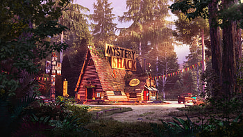 Mystery Shack Gravity Falls, gravity falls computer HD wallpaper