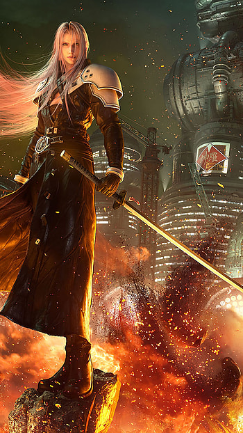 Sephiroth Final Fantasy 7 Remake, final fantasy vii remake sephiroth HD phone wallpaper
