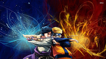 Naruto and Sasuke for and Laptop ~ Loader HD wallpaper