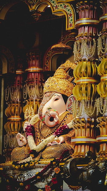 Full Ganpati Bappa, ganapati full HD phone wallpaper