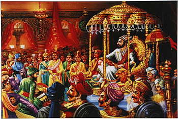 PK Arts Shivaji Maharaj Rajyabhishek frame Wall Poster, rajyabhishek shivaji maharaj HD wallpaper