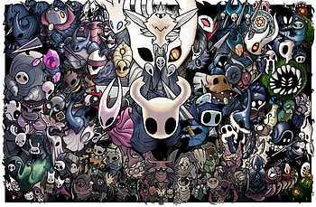 Every Single Boss & NPC in Hollow Knight HD wallpaper