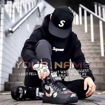 Dashing Boy In Black Outfit And Dp With Name, instagram dp boys HD phone wallpaper