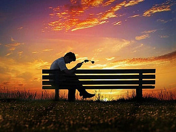 : Alone, sad boy alone HD wallpaper