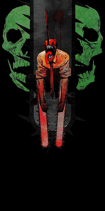 chainsaw man HD phone wallpaper