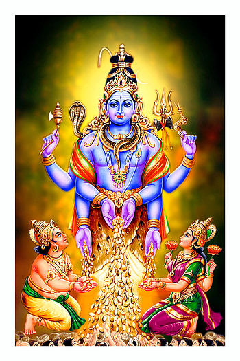 stock of shiv lakshmi kubera HD phone wallpaper