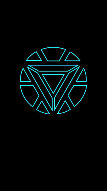 iron man arc reactor amoled HD phone wallpaper