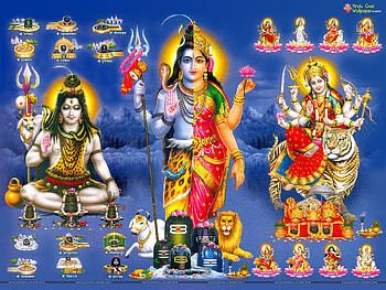 Ardhnarishwar HD wallpaper
