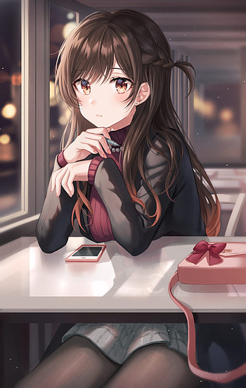 mizuhara chizuru HD phone wallpaper