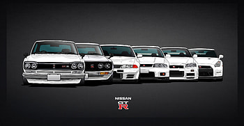 Nissan Skyline GTR series + Nissan GTR, nissan skyline gtr r33 HD wallpaper