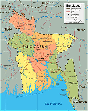 Bangladesh Map and Satellite HD phone wallpaper