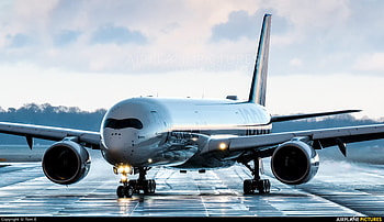F, airbus a350 1000 HD wallpaper