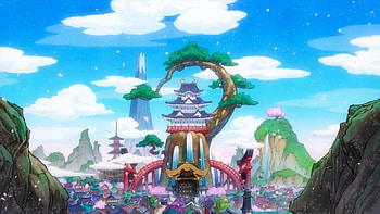 Land of Wano, one piece wano HD wallpaper