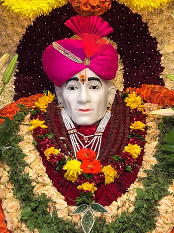 Shri Gajanan Maharaj Bay Area on Pragat Din 2018 HD phone wallpaper
