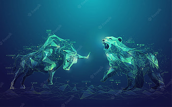 Bull And Bear Market, financial markets HD wallpaper