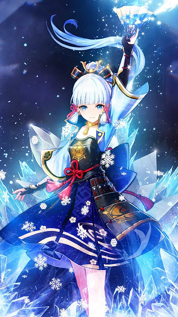 Ayaka Genshin Impact, ayaka aesthetic HD phone wallpaper