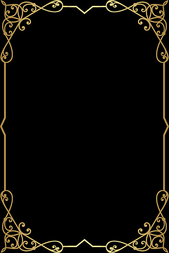 Decorative Frame Border Png Clip Art Gallery, gold border HD phone wallpaper
