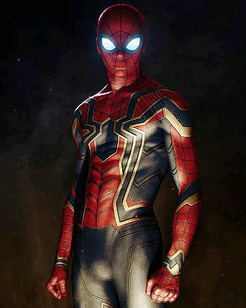 : Spider Man, Iron spider man, Spider Man Homecoming, iron spider suit HD phone wallpaper
