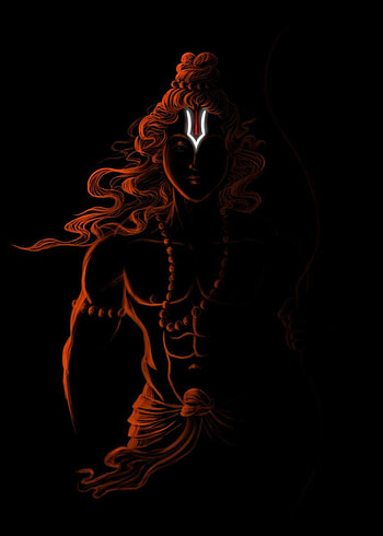 Shri Ram ji artwrok' Metal Poster Print, vishnu HD phone wallpaper