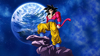 SSJ4 Goku & Vegeta HD wallpaper
