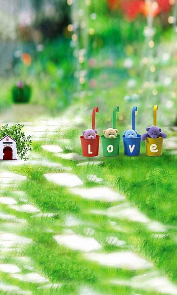 shipping custom digital sweet love baby children studio, digital backgrounds nature HD phone wallpaper