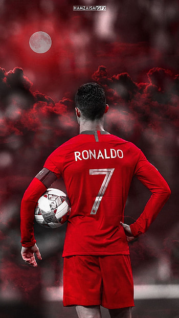 Cristiano Ronaldo Portugal, ronaldo back HD phone wallpaper