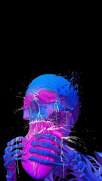 : dark, amoled, black amoled android HD phone wallpaper