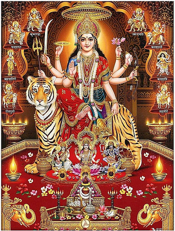 Navdurga, mata vaishno devi HD phone wallpaper