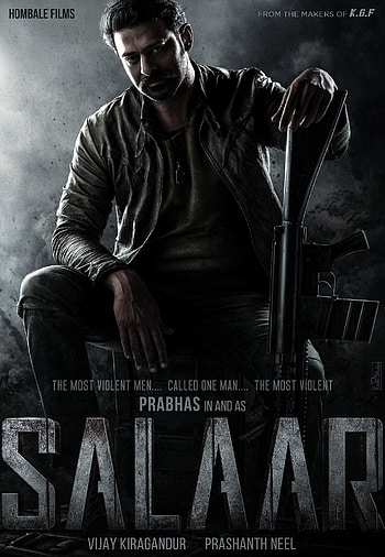 Actor Prabhas SALAAR Movie First Look Poster HD phone wallpaper