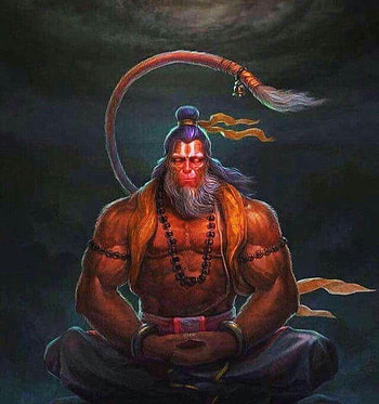Jai Shree Ram jai Hanuman, hanuman body builder HD phone wallpaper