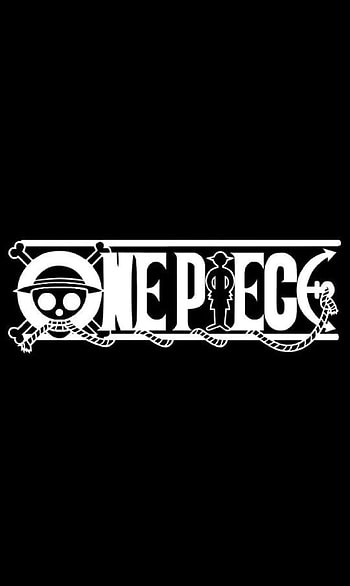 one piece logo HD phone wallpaper