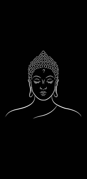 Load Buddha by ...zedge, buddha black and white HD phone wallpaper