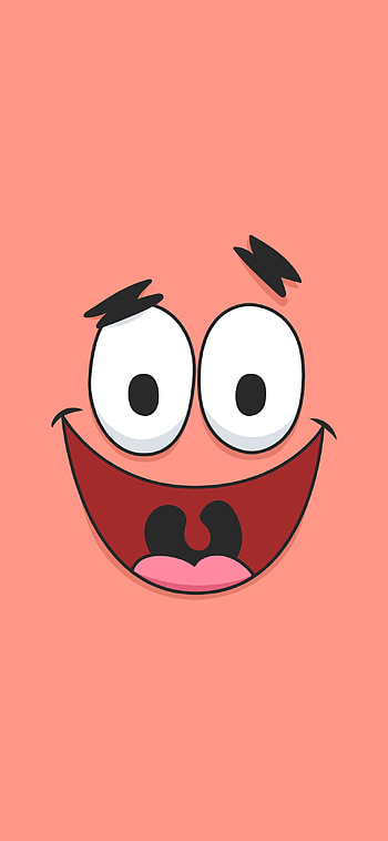 SpongeBob with Patrick Star Smiling Face and Shorts Pattern HD phone wallpaper