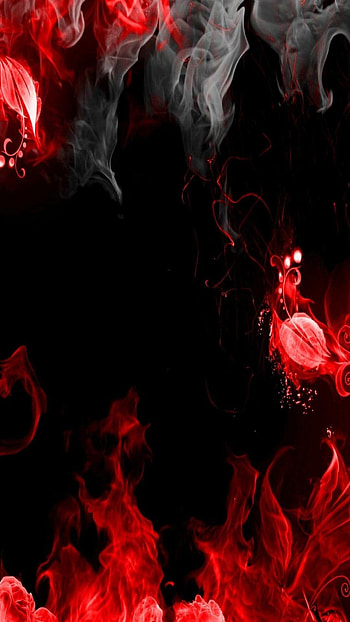 Red Smoke Backgrounds, red and black smoke HD phone wallpaper