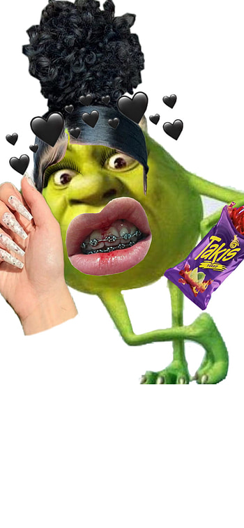 shrek baddieshrek baddie by @triangluarwaffles, baddie shrek HD phone wallpaper