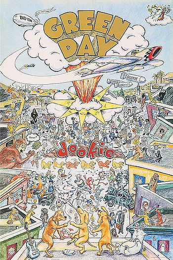 Green Day Poster: 'Dookie' Large 24, green day dookie HD phone wallpaper
