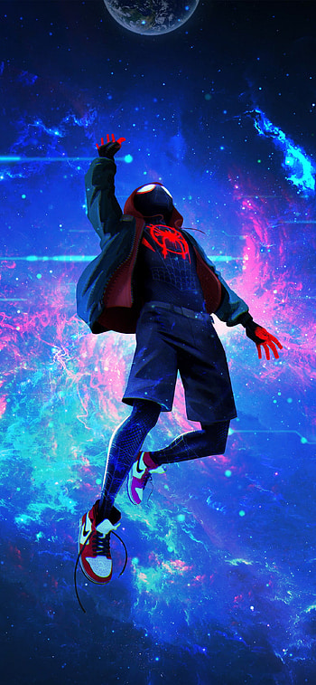 Miles Morales Spider, spider man 13 HD phone wallpaper