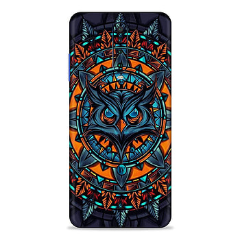 Wrapcart Mighty Owl Orange Mobile Skin for Poco X2 : Amazon.in HD phone wallpaper