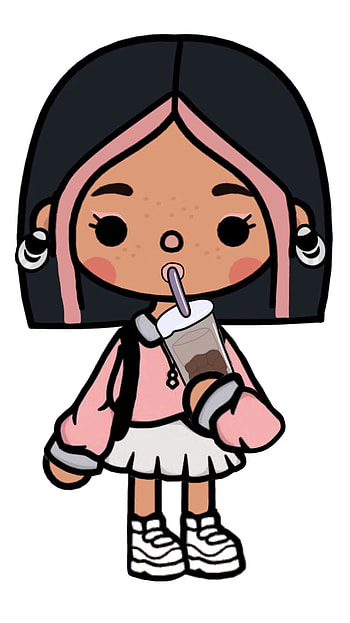 tocaboca & similar hashtags, aesthetic toca boca characters HD phone wallpaper